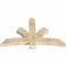 Ekena Millwork Davenport Rough Sawn Timber Gable Bracket, Douglas Fir, 60"W x 38"H x 4"D x 6"F, 15/12 Pitch GBW060X38X0406DAV00RDF - alternate 4